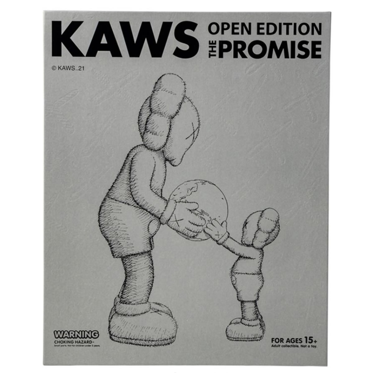 Kaws The Promise Grey Figure (3) - newkick.org